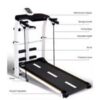 3-In-1 Exotic Manual Treadmill With Situp & Rope