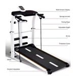 3-In-1 Exotic Manual Treadmill With Situp & Rope