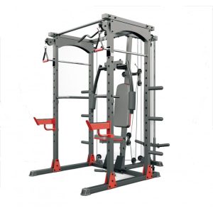 Multifunctional Squat Rack + Smith+ Cross Cable+ Station Gym