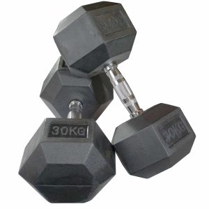 30kg Hex Dumbbells