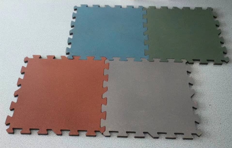 20mm Interlocking Rubber Floor Mat - Image 4