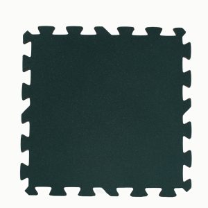 15mm Interlocking Rubber Floor Mat(black)