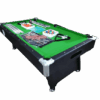 8Feet British Snooker/Pool Table With Double Accessories Set