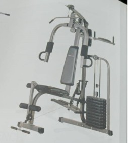 3-Station Multi-Gym with Stepper