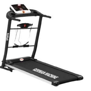 2HP German Machine Treadmill with Waist Trainer and Twister