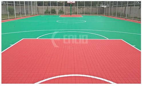 AWG Soft-Connection Polypropylene (PP) Outdoor Sports Court Tiles - Image 3