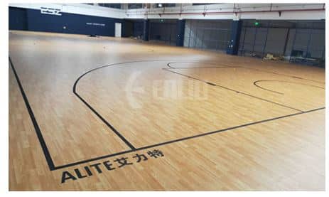 Maple Wood Surface Basketball Court Flooring Mat - Image 2