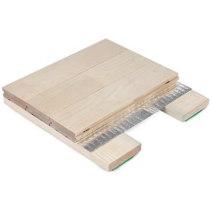 Hardwood Sports Floor Mat–The Plate keel Structure