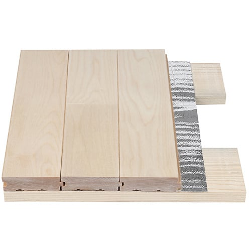 Hardwood Sports Floor Mat–The Plate keel Structure - Image 2