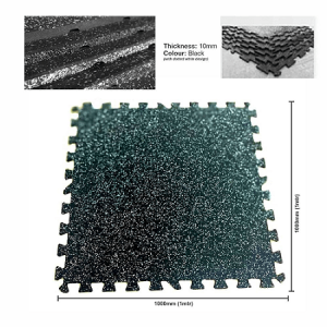 Interlocking Gym Rubber Floor Mat (10mm)