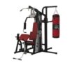 4-Station Multi-Gym with Punching Bag