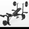 Weight Bench With 50kg Barbell