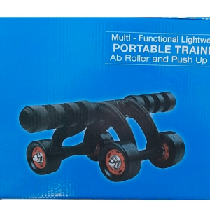 4 Wheels Ab Roller Multifunctional Portable Trainer