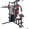 3-Station Multigym with Punching Bag