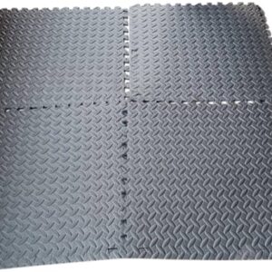 Eva Interlocking Floor Mat(Black)