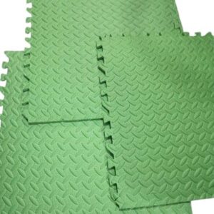 Eva Interlocking Floor Mat(Green)