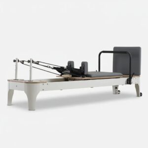White Pilates Reformer (Oak Wood)