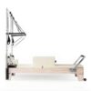 Pilates Reformer with Half Trapeze Tower (Oak Wood)